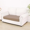 image:imageSmiry Waterproof Couch Cushion Covers Stretch Sofa Cushion Cover  Waterproof Elastic NonSlip Soft Washable Sofa Slipcover Furniture Protector for Pets Kid 3 PackMocha