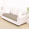 image:imageSmiry Waterproof Couch Cushion Covers Stretch Sofa Cushion Cover  Waterproof Elastic NonSlip Soft Washable Sofa Slipcover Furniture Protector for Pets Kid 3 PackKhaki