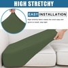 image:imageSmiry Waterproof Couch Cushion Covers Stretch Sofa Cushion Cover  Waterproof Elastic NonSlip Soft Washable Sofa Slipcover Furniture Protector for Pets Kid 3 PackBronze Green