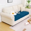 image:imageSmiry Waterproof Couch Cushion Covers Stretch Sofa Cushion Cover  Waterproof Elastic NonSlip Soft Washable Sofa Slipcover Furniture Protector for Pets Kid 3 PackDeep Teal