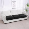 image:imageSmiry Waterproof Couch Cushion Covers Stretch Sofa Cushion Cover  Waterproof Elastic NonSlip Soft Washable Sofa Slipcover Furniture Protector for Pets Kid 3 PackBlack
