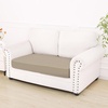image:imageSmiry Waterproof Couch Cushion Covers Stretch Sofa Cushion Cover  Waterproof Elastic NonSlip Soft Washable Sofa Slipcover Furniture Protector for Pets Kid 3 PackKhaki