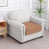 image:imageSmiry Waterproof Couch Cushion Covers Stretch Sofa Cushion Cover  Waterproof Elastic NonSlip Soft Washable Sofa Slipcover Furniture Protector for Pets Kid 3 PackCamel