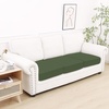 image:imageSmiry Waterproof Couch Cushion Covers Stretch Sofa Cushion Cover  Waterproof Elastic NonSlip Soft Washable Sofa Slipcover Furniture Protector for Pets Kid 3 PackBronze Green
