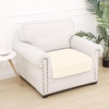 image:imageSmiry Waterproof Couch Cushion Covers Stretch Sofa Cushion Cover  Waterproof Elastic NonSlip Soft Washable Sofa Slipcover Furniture Protector for Pets Kid 3 PackBeige