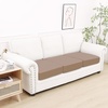 image:imageSmiry Waterproof Couch Cushion Covers Stretch Sofa Cushion Cover  Waterproof Elastic NonSlip Soft Washable Sofa Slipcover Furniture Protector for Pets Kid 3 PackMocha