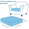 image:imageSmiry Waterproof Couch Cushion Covers Stretch Sofa Cushion Cover  Waterproof Elastic NonSlip Soft Washable Sofa Slipcover Furniture Protector for Pets Kid 3 PackWine Red