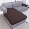 image:imageSmiry Waterproof Couch Cushion Covers Stretch Sofa Cushion Cover  Waterproof Elastic NonSlip Soft Washable Sofa Slipcover Furniture Protector for Pets Kid 3 PackChocolate