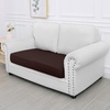 image:imageSmiry Waterproof Couch Cushion Covers Stretch Sofa Cushion Cover  Waterproof Elastic NonSlip Soft Washable Sofa Slipcover Furniture Protector for Pets Kid 3 PackChocolate