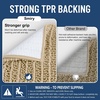 image:imageSmiry Bathroom Rugs 24X16 Extra Soft Rubber Backing Chenille Bath Mats  Beige Machine Washable Non Slip Quick Dry Bath Mats for Bathroom Floor Tub Shower Home Decor Accessories