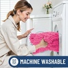 image:imageSmiry Bathroom Rugs 24X16 Extra Soft Rubber Backing Chenille Bath Mats  Hot Pink Machine Washable Non Slip Quick Dry Bath Mats for Bathroom Floor Tub Shower Home Decor Accessories