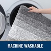 image:imageSmiry Bathroom Rugs 32x20 Extra Soft Absorbent Striped Microfiber Bath Mat Machine Washable Rubber Backing Bath Rugs for Tub amp Shower Modern Home Decor Accessories GreyGrey