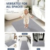 image:imageSmiry Bathroom Rugs Set 2 Piece30x20 Plus UShape 20X20 Soft Absorbent Bath Mat Non Slip Machine Washable Quick Dry Bath Rugs for Bathroom Floor Tub Shower Grey