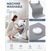 image:imageSmiry Bathroom Rugs Set 2 Piece30x20 Plus UShape 20X20 Soft Absorbent Bath Mat Non Slip Machine Washable Quick Dry Bath Rugs for Bathroom Floor Tub Shower Grey
