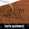 image:imageSmiry Dog Door Mat for Muddy Paws Absorbent Non Slip Dirt Trapper 47x32Ochre and Black