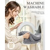 image:imageSmiry Thick Bathroom Rugs 32x20 Extra Soft Absorbent Chenille Bath Mats NonSlip Rubber Backing Machine Washable Quick Dry Bathroom Floor Mats for Tub Shower Home Decor Accessories GreyGrey