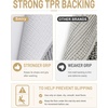 image:imageSmiry Thick Bathroom Rugs 32x20 Extra Soft Absorbent Chenille Bath Mats NonSlip Rubber Backing Machine Washable Quick Dry Bathroom Floor Mats for Tub Shower Home Decor Accessories GreyGrey