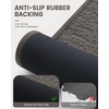 image:imageSmiry Bath Mats 30x20 Super Absorbent Low Pile Bath Rugs NonSlip Washable Quick Dry Carpet for Bathroom Dark GreyDark Grey