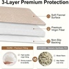 image:imageSmiry Couch Covers for Dogs Non Slip Plush Washable Sofa Cover for PetsApricot