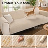 image:imageSmiry Couch Covers for Dogs Non Slip Plush Washable Sofa Cover for PetsApricot