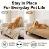 image:imageSmiry Couch Covers for Dogs Non Slip Plush Washable Sofa Cover for PetsCamel