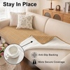 image:imageSmiry Couch Covers for Dogs Non Slip Plush Washable Sofa Cover for PetsCamel