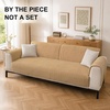 image:imageSmiry Couch Covers for Dogs Non Slip Plush Washable Sofa Cover for PetsCamel