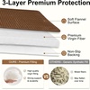 image:imageSmiry Couch Covers for Dogs Non Slip Plush Washable Sofa Cover for PetsChocolate