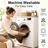 image:imageSmiry Couch Covers for Dogs Non Slip Plush Washable Sofa Cover for PetsChocolate