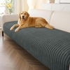 image:imageSmiry Couch Covers for Dogs Non Slip Plush Washable Sofa Cover for PetsDark Grey