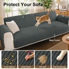 image:imageSmiry Couch Covers for Dogs Non Slip Plush Washable Sofa Cover for PetsDark Grey