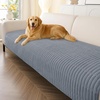 image:imageSmiry Couch Covers for Dogs Non Slip Plush Washable Sofa Cover for PetsGrey