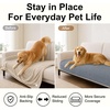 image:imageSmiry Couch Covers for Dogs Non Slip Plush Washable Sofa Cover for PetsGrey