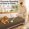 image:imageSmiry Couch Covers for Dogs Non Slip Plush Washable Sofa Cover for PetsMocha