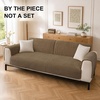 image:imageSmiry Couch Covers for Dogs Non Slip Plush Washable Sofa Cover for PetsMocha