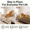 image:imageSmiry Couch Covers for Dogs Non Slip Plush Washable Sofa Cover for PetsMocha