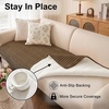 image:imageSmiry Couch Covers for Dogs Non Slip Plush Washable Sofa Cover for PetsMocha