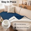 image:imageSmiry Couch Covers for Dogs Non Slip Plush Washable Sofa Cover for PetsNavy