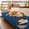 image:imageSmiry Couch Covers for Dogs Non Slip Plush Washable Sofa Cover for PetsNavy