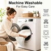 image:imageSmiry Couch Covers for Dogs Non Slip Plush Washable Sofa Cover for PetsWhite