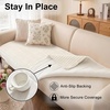image:imageSmiry Couch Covers for Dogs Non Slip Plush Washable Sofa Cover for PetsWhite