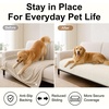 image:imageSmiry Couch Covers for Dogs Non Slip Plush Washable Sofa Cover for PetsWhite