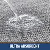 image:imageSmiry Thick Memory Foam Bath Mat 32X20 Ultra Soft NonSlip Bathroom Rug Plush Water Absorbent Quick Dry and Machine Washable Floor Mat for Shower Tub amp Home Decor GreyGrey