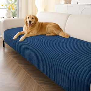 image:imageSmiry Couch Covers for Dogs Non Slip Plush Washable Sofa Cover for PetsNavy